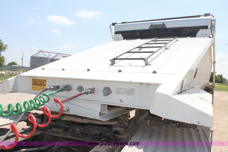 image for item C3885 2011 CTS BDT-40 belly dump trailer