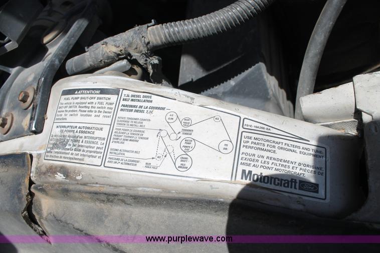 image for item C3886 1999 Ford F550 Super Duty flatbed truck