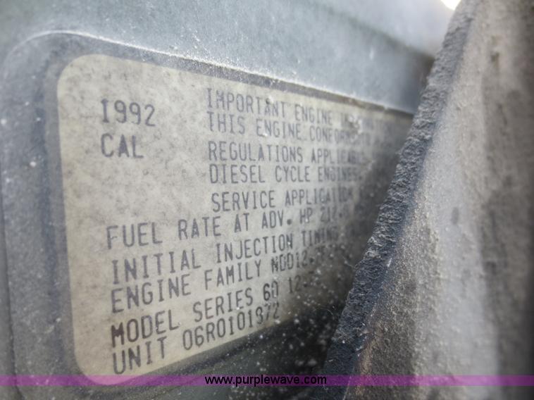 image for item D2102 1993 Kenworth T600 dump truck