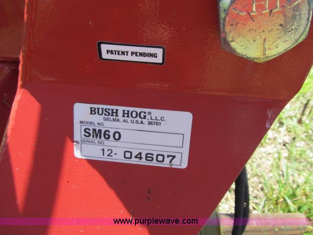 image for item F4935 Bush Hog SM60 side arm mower