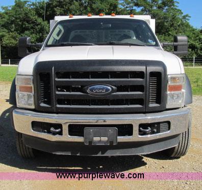 image for item F4944 2008 Ford F550 SuperCab dump bed truck