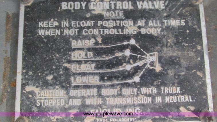 image for item G9264 1975 Euclid 207FD articulated haul truck