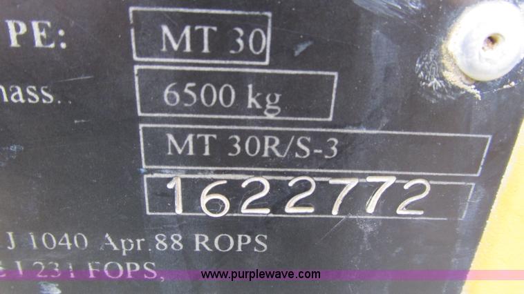 image for item G9265 1995 Moxy MT30R S-3 articulated haul truck