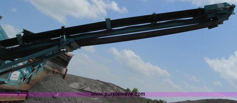 image for item G9266 2008 Powerscreen Chieftain 1700 mobile screen