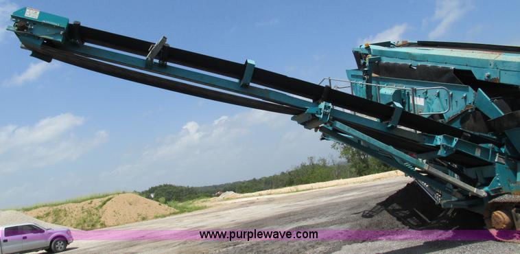 image for item G9266 2008 Powerscreen Chieftain 1700 mobile screen