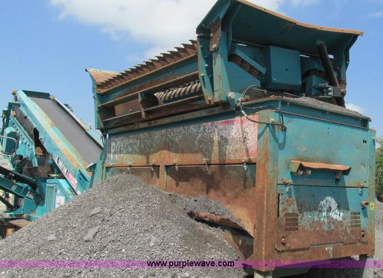 image for item G9266 2008 Powerscreen Chieftain 1700 mobile screen