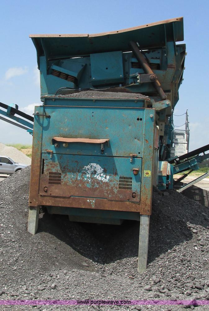 image for item G9266 2008 Powerscreen Chieftain 1700 mobile screen