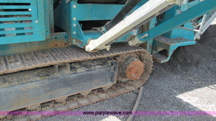 image for item G9266 2008 Powerscreen Chieftain 1700 mobile screen