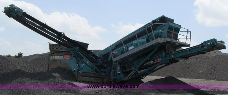 image for item G9266 2008 Powerscreen Chieftain 1700 mobile screen