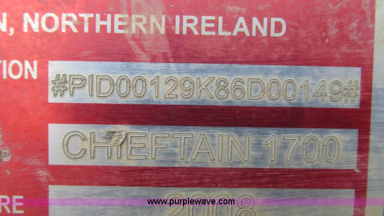 image for item G9266 2008 Powerscreen Chieftain 1700 mobile screen