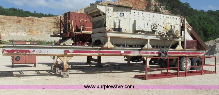 image for item G9268 2006 Trio 620-3 portable screen plant