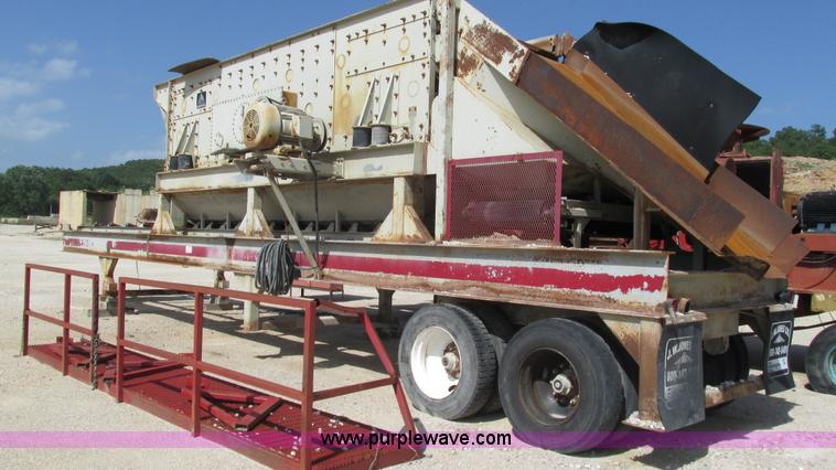 image for item G9268 2006 Trio 620-3 portable screen plant