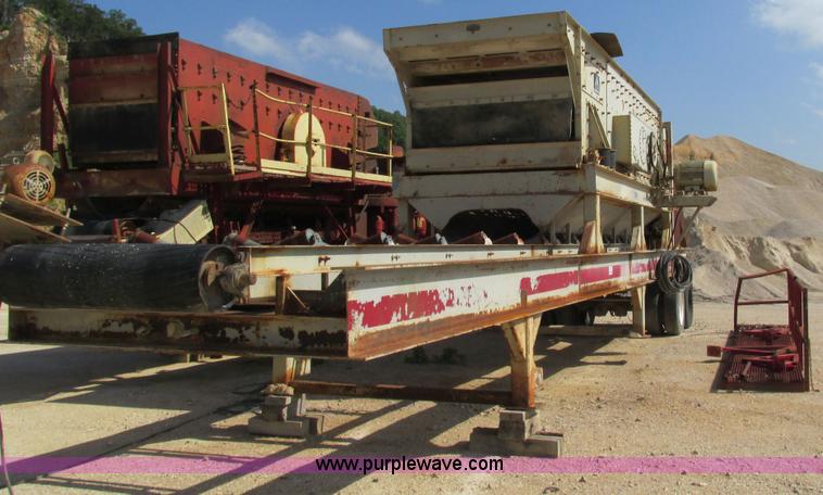 image for item G9268 2006 Trio 620-3 portable screen plant