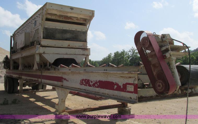 image for item G9268 2006 Trio 620-3 portable screen plant