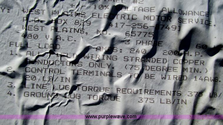 image for item G9274 Schneider Electric control panel