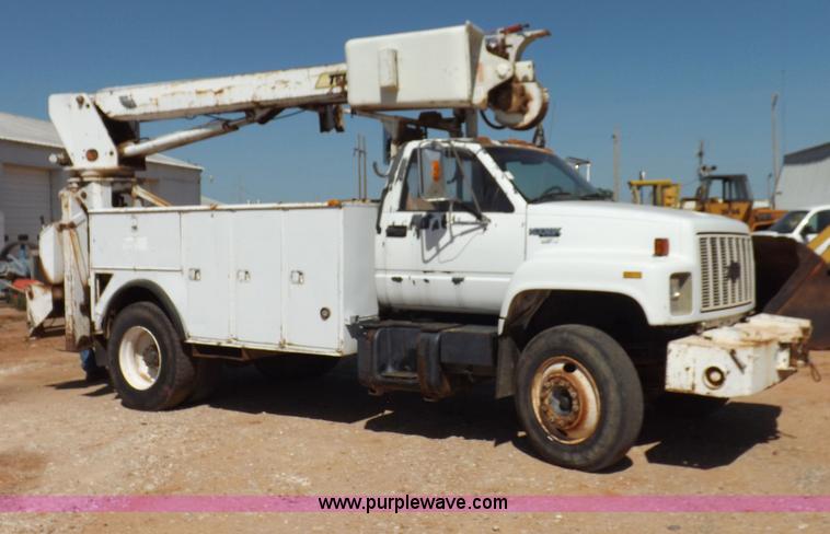 image for item H1796 1991 Chevrolet Kodiak utility truck