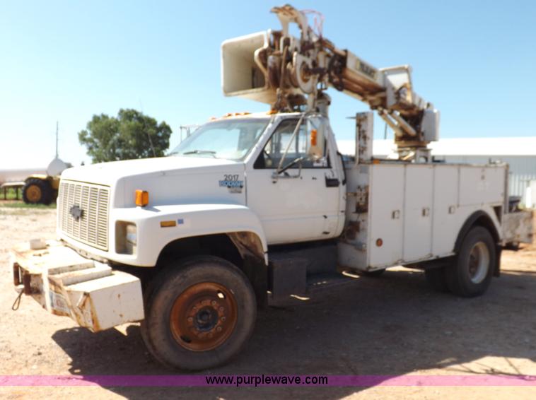 image for item H1796 1991 Chevrolet Kodiak utility truck