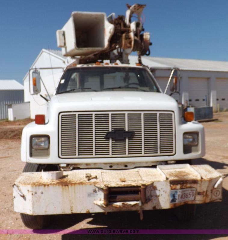 image for item H1796 1991 Chevrolet Kodiak utility truck