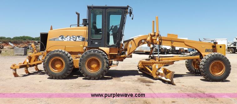 image for item H1798 2002 Case 865 articulated motor grader