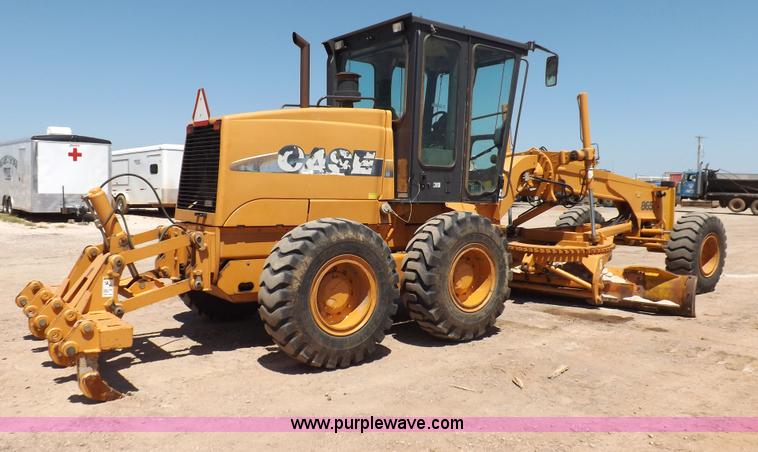 image for item H1798 2002 Case 865 articulated motor grader