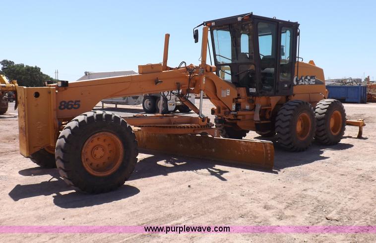 image for item H1798 2002 Case 865 articulated motor grader