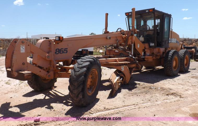 image for item H1799 2004 Case 865 DHP articulated motor grader