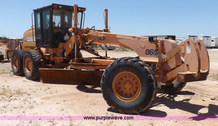 image for item H1799 2004 Case 865 DHP articulated motor grader