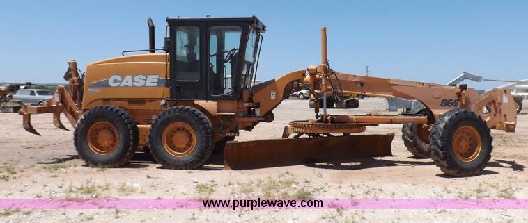 image for item H1799 2004 Case 865 DHP articulated motor grader