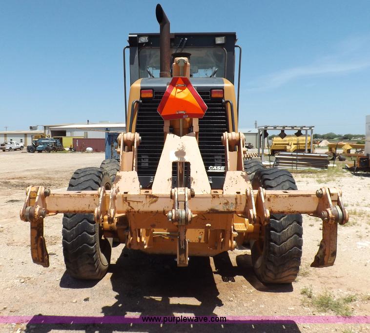 image for item H1799 2004 Case 865 DHP articulated motor grader