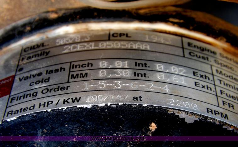 image for item H1799 2004 Case 865 DHP articulated motor grader