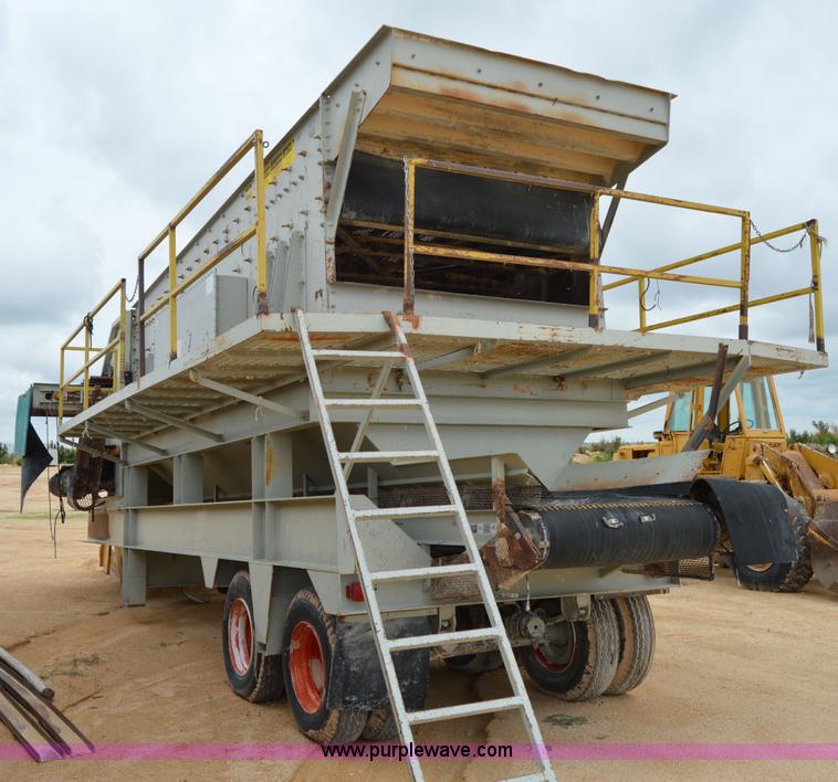 image for item H2970 1979 Cedarapids 7203-38 portable screening plant