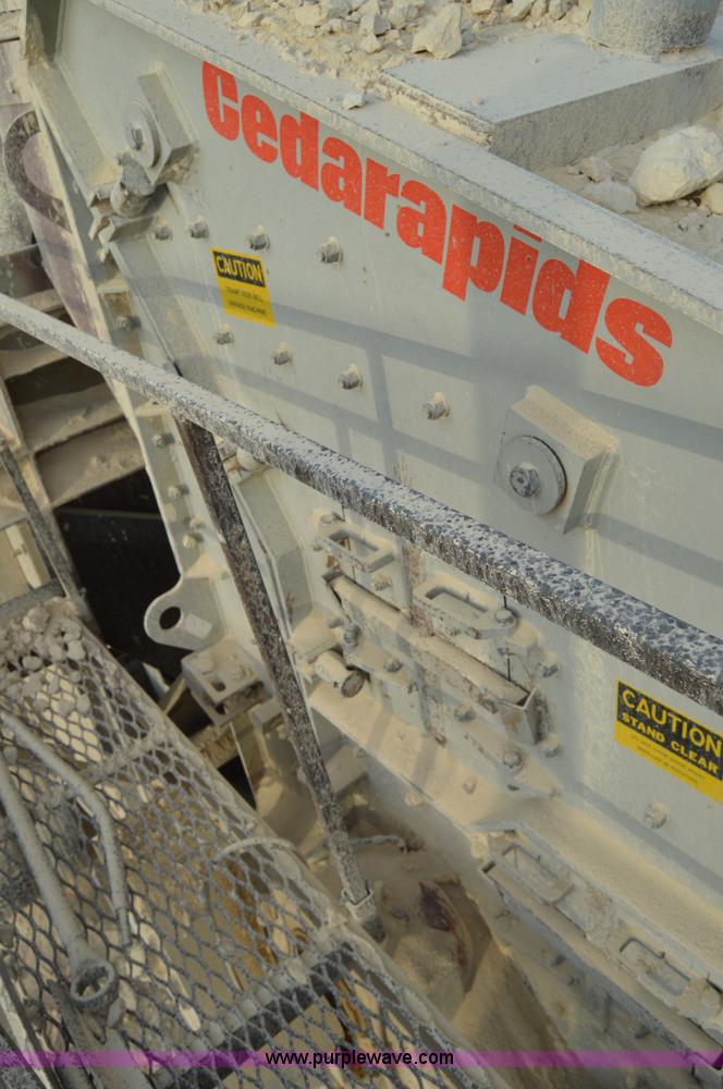 image for item H2977 1997 Cedarapids 5048 HSI crusher