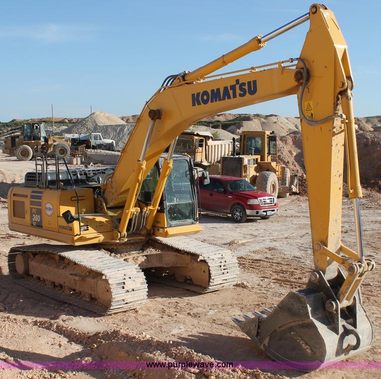 image for item H2983 2012 Komatsu PC360LC-10 excavator