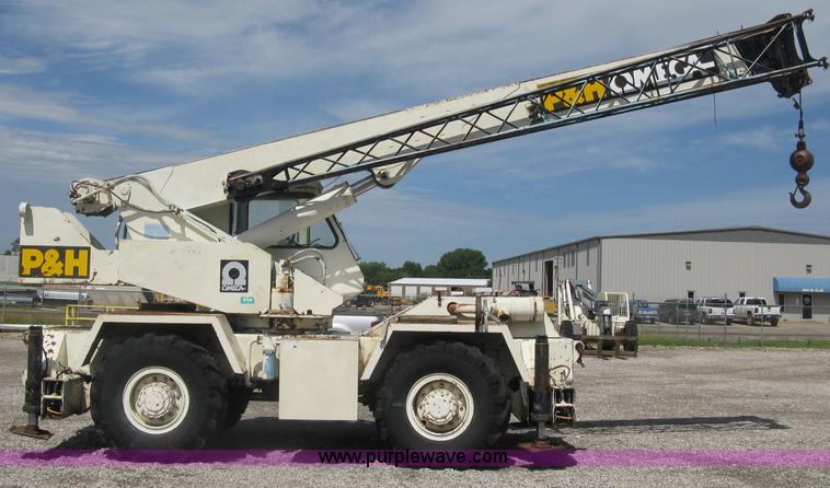 image for item H5350 P & H Omega 15 hydraulic crane