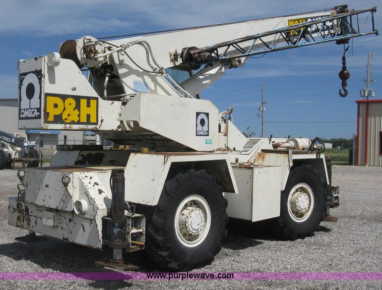 image for item H5350 P & H Omega 15 hydraulic crane