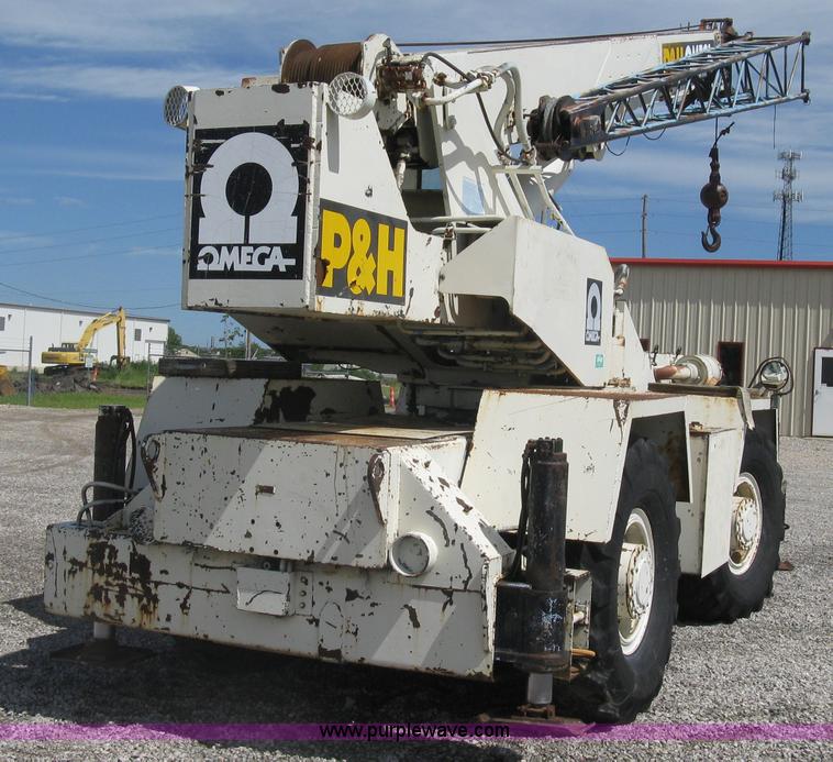image for item H5350 P & H Omega 15 hydraulic crane