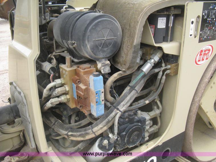 image for item H5362 2002 Ingersoll Rand DD70 articulated smooth drum vibratory roller