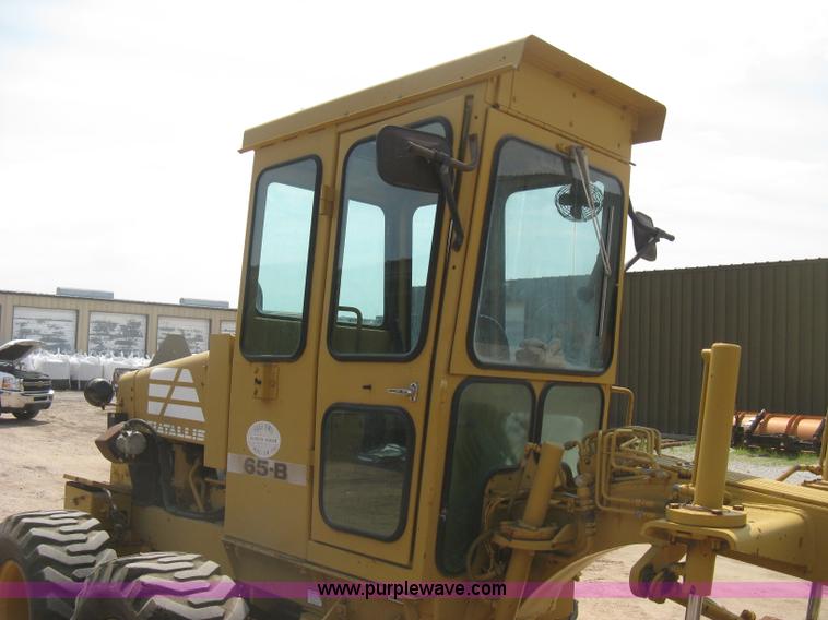 image for item H5363 1989 Fiat-Allis 65B motor grader