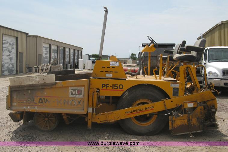 image for item H5364 2001 Blaw-Knox PF150 paver