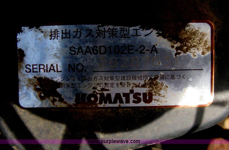 image for item H5383 2003 Komatsu PC228US-3 excavator