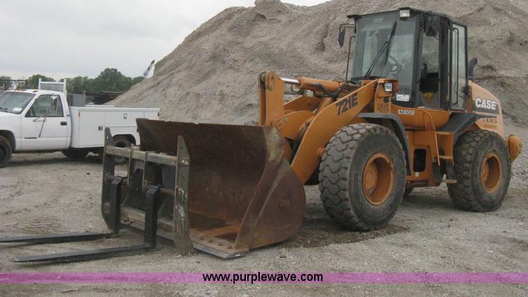 image for item H5409 2007 Case 721E wheel loader