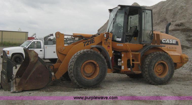 image for item H5409 2007 Case 721E wheel loader