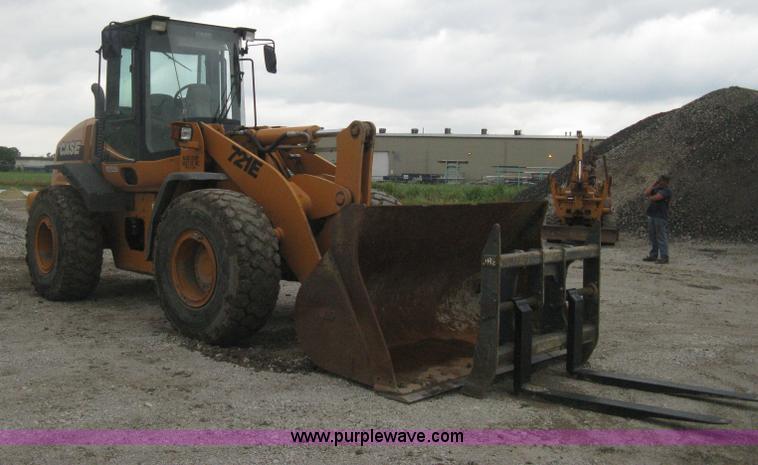 image for item H5409 2007 Case 721E wheel loader