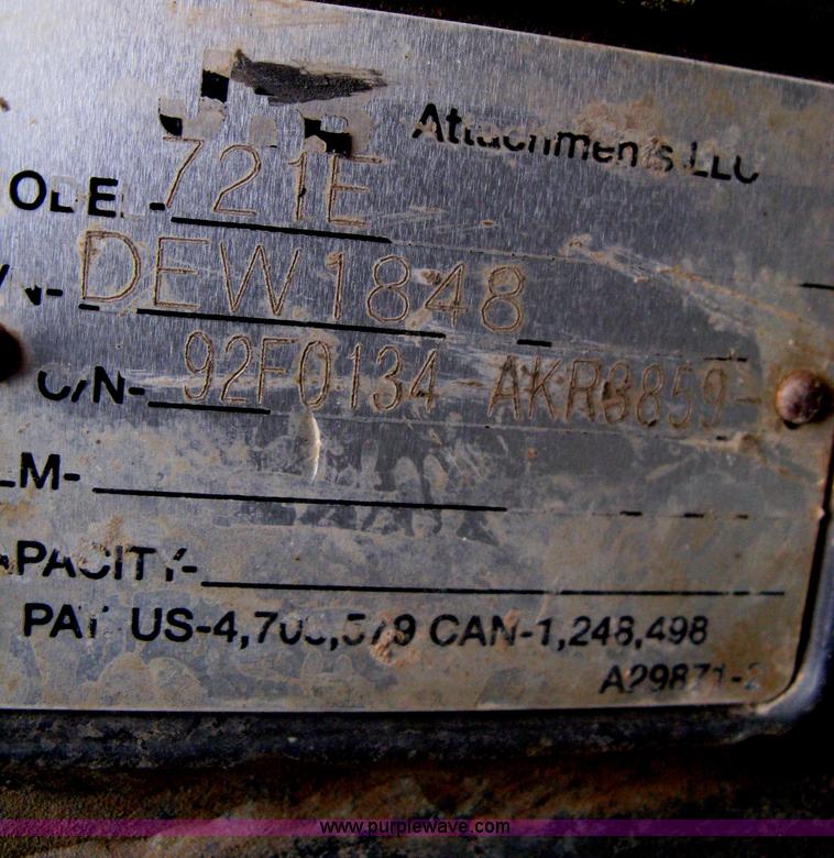 image for item H5409 2007 Case 721E wheel loader