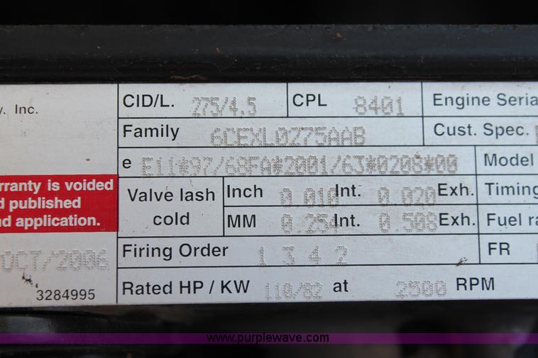 image for item H5638 2007 SkyTrak 10042 telehandler