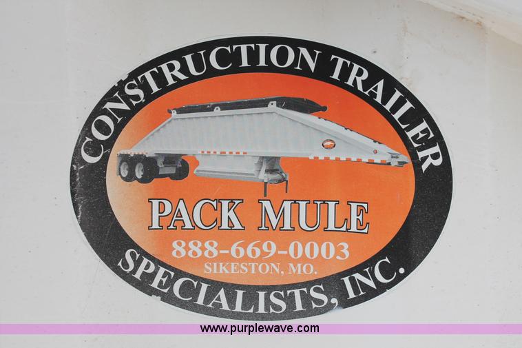 image for item H5641 2007 Construction Trailer Specialist, Inc. BDT-42 triple axle belly dump trailer