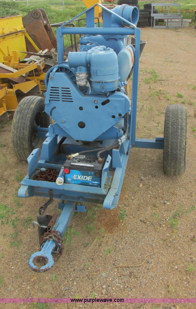 image for item I2502 Gorman Rupp 16A2-F3L 6" self priming centrifugal pump