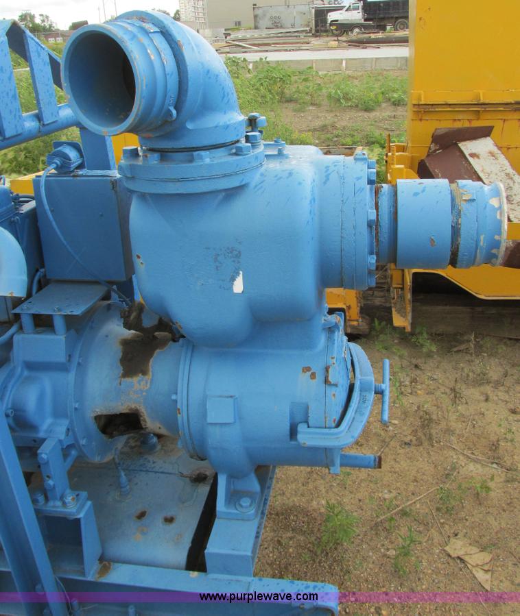 image for item I2502 Gorman Rupp 16A2-F3L 6" self priming centrifugal pump