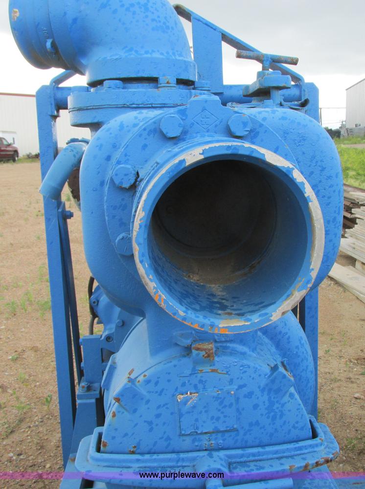 image for item I2502 Gorman Rupp 16A2-F3L 6" self priming centrifugal pump