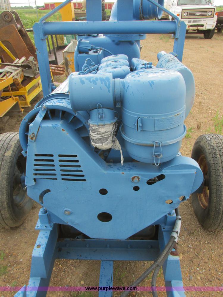 image for item I2502 Gorman Rupp 16A2-F3L 6" self priming centrifugal pump